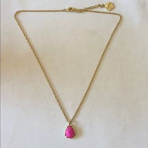 Kendra Scott pink pendent necklace